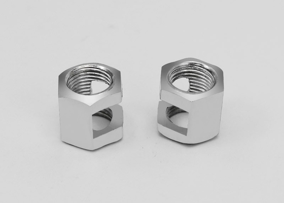 GB6178 Side Hexagon Slotted Nut For Lighting Fixtures / Furniture