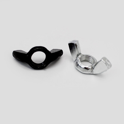 Galvanized Carbon Steel Wing Nut Fastener With Double Wing Handles