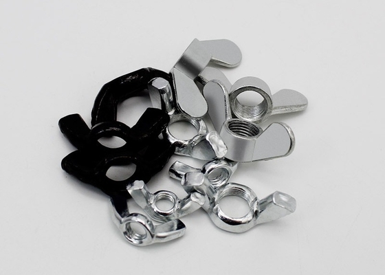 Zinc Alloy Wing Nuts And Bolts , Wing Nut Screw GB62 Standard