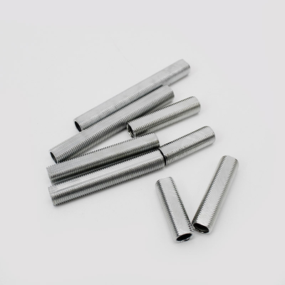 Chamfered Threaded Galvanized Pipe High Strength Easy Install Industrial Pipeline Connector