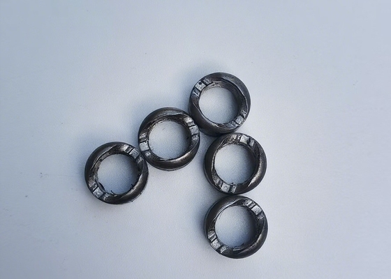 Anti Loosening Carbon Steel Slotted Round Nut For Shafts / Precision Machinery