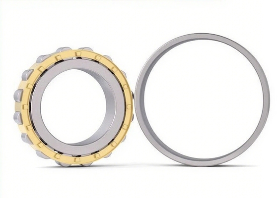 N310EM Single Row Cylindrical Roller Bearing 50x110x27mm With Brass Cage