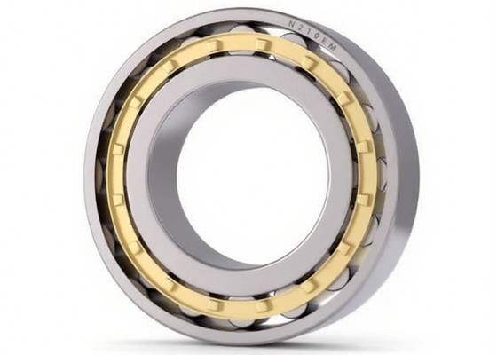 N310EM Single Row Cylindrical Roller Bearing 50x110x27mm With Brass Cage