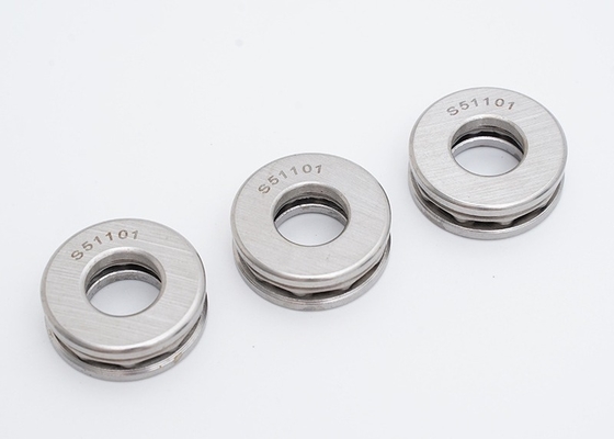 S51101 Single Direction Flat Thrust Bearing For Instruments / Office Equipment