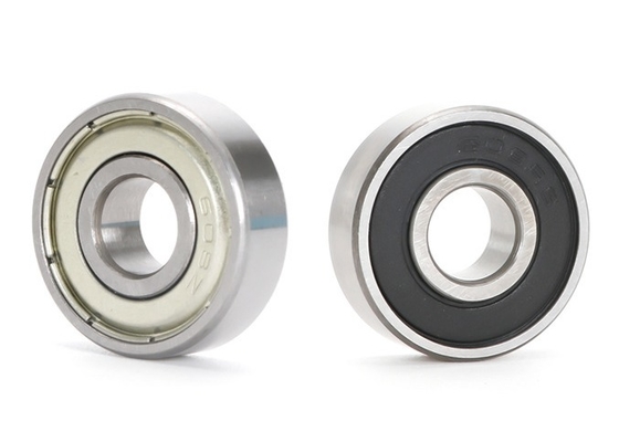Industrial Machinery 6302-2RS Bearing , 15x42x13 Bearing With Rubber Seals