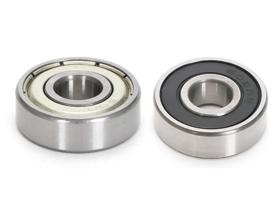Industrial Machinery 6302-2RS Bearing , 15x42x13 Bearing With Rubber Seals