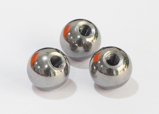 M6 Threaded Carbon Steel Ball For Industrial Equipment / Automotive
