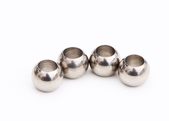 Sturdy Internal M9 Threaded Steel Balls , Carbon Steel Precision Bearing Balls