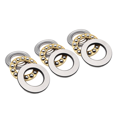51201 Flat Thrust Bearing 12x28x11mm High Axial Load For Industrial Machinery