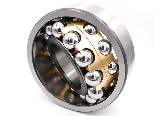1309 Self Aligning Double Row Ball Bearing Low Friction For Textile Machinery