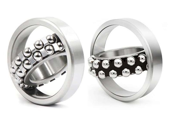 1214 High Radial Load Bearing Self Aligning Double Row Ball Bearing For Machinery