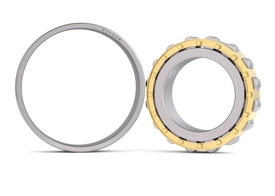 N310EM Single Row Cylindrical Roller Bearing 50x110x27mm With Brass Cage